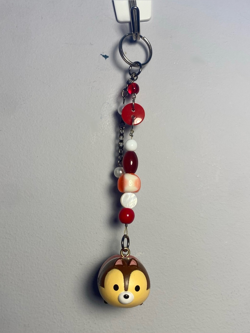 Tsum tsum Christmas Chip & Dale keychain